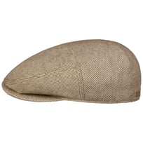 Kent Cotton Mix Sustainable Flat Cap by Stetson - &pound;74.50