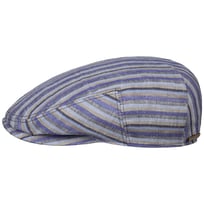 Kent Docado Stripe Flat Cap by Stetson - &pound;99.00