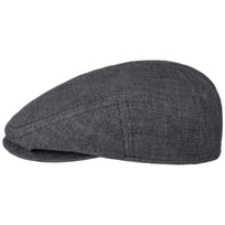 Kent Iverton Linen Flat Cap by Stetson - &pound;149.00