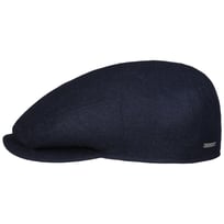 Kent Wool Cashmere Silk Flat Cap by Stetson - &pound;169.00