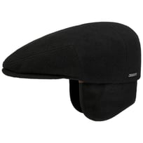 Kent Wool Earflaps Flat Cap by Stetson - &pound;99.00