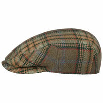 Kent Yorven Check Flat Cap by Stetson - &pound;179.00