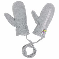 Kids Fleece Gloves with Zip Closure - &pound;13.95