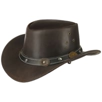 Kids Reno Leather Hat by Scippis - &pound;44.95