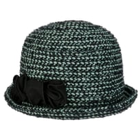 Knitted Look Cloth Hat by bedacht - &pound;66.95