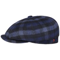 Kyoto Essential Check Flat Cap by Alfonso D�Este - &pound;87.95