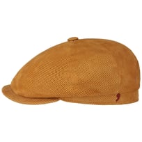 Kyoto Perf Leather Flat Cap by Alfonso D�Este - &pound;122.95