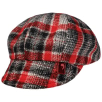 Lacova Check Newsboy Cap by Alfonso D�Este - &pound;52.95