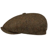 Larevo Wool Flat Cap by JJ Hats - &pound;105.95
