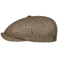 Larkhaven Check 8 Panel Flat Cap by Balmoral - &pound;78.95