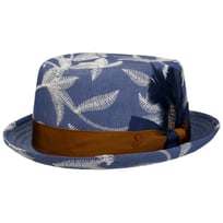 Leaves Pork Pie Cloth Hat by Alfonso D�Este - &pound;87.95