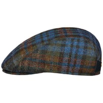 Lennart Check Shetland Flat Cap by Mayser - &pound;113.95