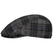 Lennart Shetland Check Flat Cap by Mayser - &pound;113.95