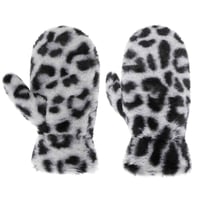 Leo Fake Fur Mittens by Lipodo - &pound;22.95