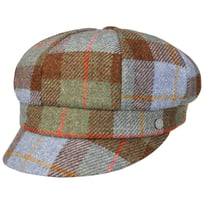 Liasca Wool Check Newsboy Cap by Lierys - &pound;70.95