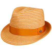 Light Twotone Trilby Straw Hat by Lierys - &pound;65.95
