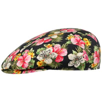 Lightweight Flower Mix Flat Cap by Stetson - &pound;59.00