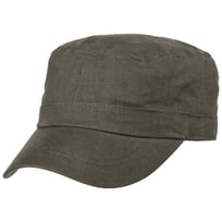 Linen Army Cap by Lipodo - &pound;17.95