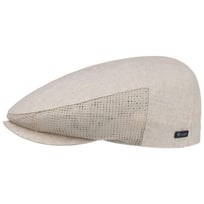 Linen Flat Cap with Mesh by Lipodo - &pound;26.95