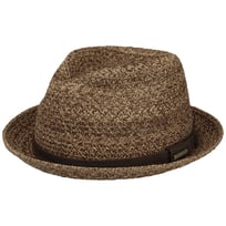Linnard Straw Hat with Leather Band by Stetson - &pound;79.00
