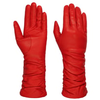 Long Shaft Women�s Leather Gloves by Caridei - &pound;122.95