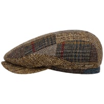 Mandeo Driver Patchwork Flat Cap by Stetson - &pound;56.25