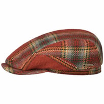 Marlwick Driver Check Flat Cap by Stetson - &pound;129.00