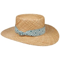 Matelot Twotone Band Straw Hat by Seeberger - &pound;47.40