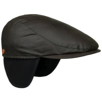 Matteo Plus Waxed Cotton Flat Cap by Mayser - &pound;87.95