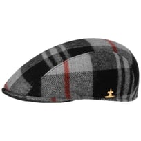 Mattrick Wool Check Flat Cap by Lierys - &pound;93.95
