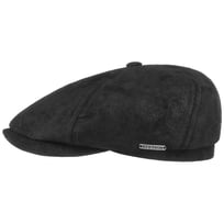 McCook Vintage Leather Cap by Stetson - &pound;139.00