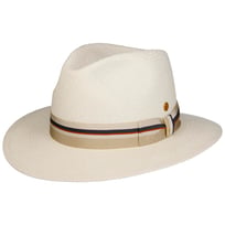 Menton Striped Band Panama Hat by Mayser - &pound;175.95