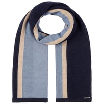 Merino Stripes Wool Scarf by Stetson - &pound;139.00