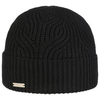 Merla Merino Beanie Hat with Cuff by Seeberger - &pound;43.95