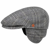 Merlino Casual Flat Cap with Ear Flaps by Mayser - &pound;96.95