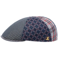Mervell Patchwork Flat Cap by Lierys Gold - &pound;52.95