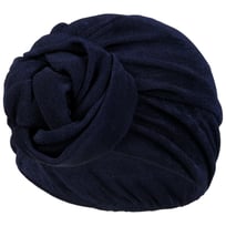 Midnight Blue Turban by Christine Headwear - &pound;44.95