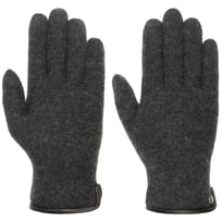 Milled Wool Gloves with Leather by Roeckl - &pound;52.95