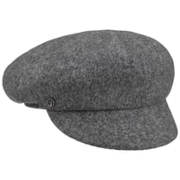 Milled Wool Newsboy Cap by Loevenich - &pound;40.95