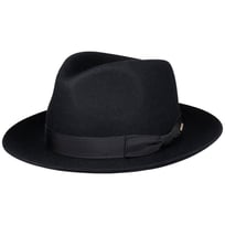 Moncaster Fur Felt Fedora Hat by JJ Hats - &pound;219.95