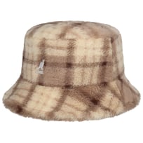 Multi Plaid Faux Fur Bucket Hat by Kangol - &pound;70.95