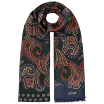 Multicolour Paisley Wool Scarf by Stetson - &pound;79.00