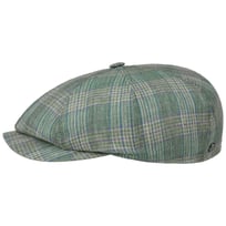 Murton Linen Flat Cap by Lierys - &pound;70.95