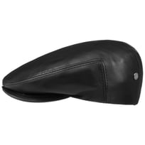 Napa Leather Flat Cap by Lierys - &pound;87.95