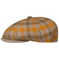 Napoli Wool Check Flat Cap by Alfonso DEste - &pound;96.95