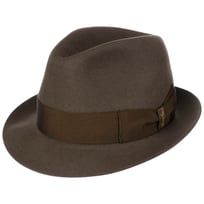 Nilo Premium Trilby Fur Felt Hat by Borsalino - &pound;325.95