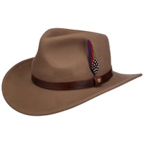 Oklahoma Wool Felt Western Hat by Stetson - &pound;149.00