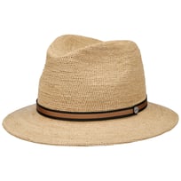 Packable Crochet Straw Hat by Borsalino - &pound;242.95