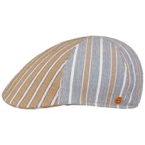 Paddy Two Stripes Cotton Flat Cap by Mayser - &pound;79.95