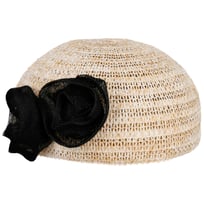 Paper Straw Beret with Sinamay by Seeberger - &pound;87.95